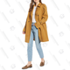 Something Navy Easy Oversize Trench, $41
